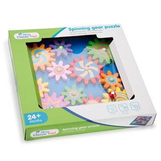 Spinning gear puzzle